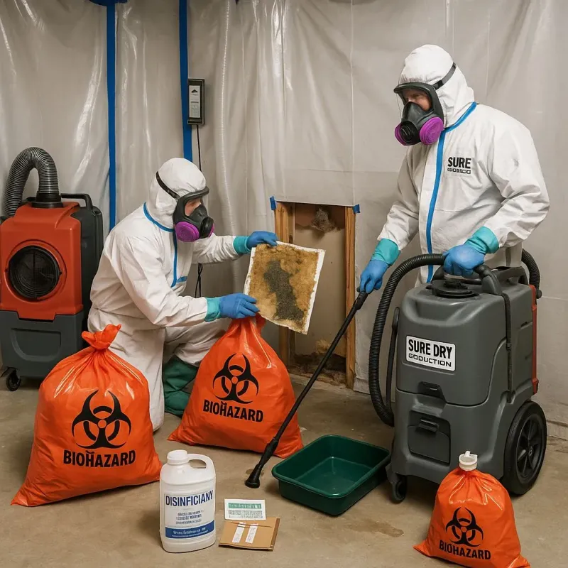 Contaminated Water Handling Protocols process in Lambertville, MI
