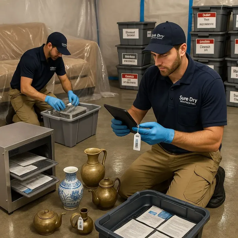 Content Protection and Restoration process in Lambertville, MI