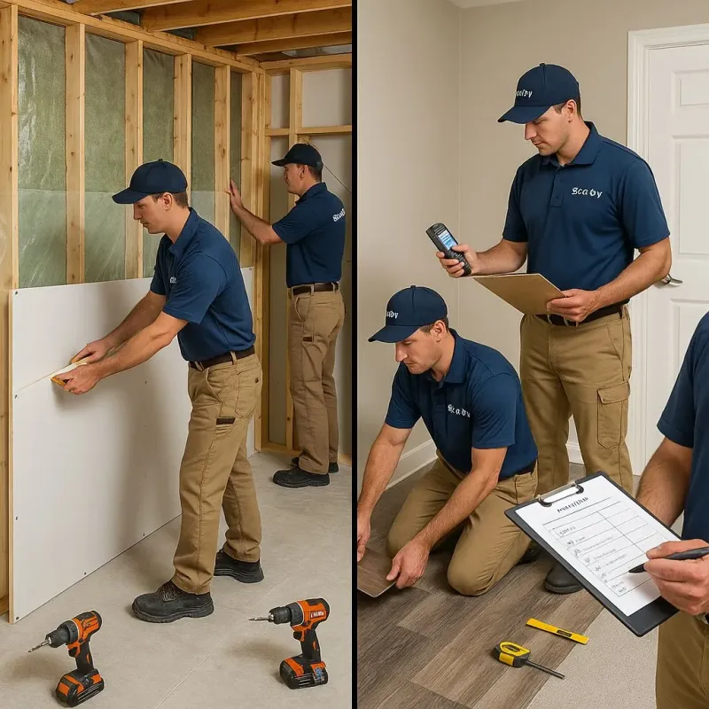 Repairs and Reconstruction process in Lambertville, MI