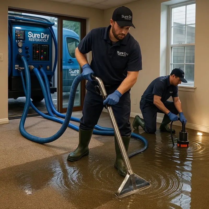 Water Extraction and Removal process in Lambertville, MI